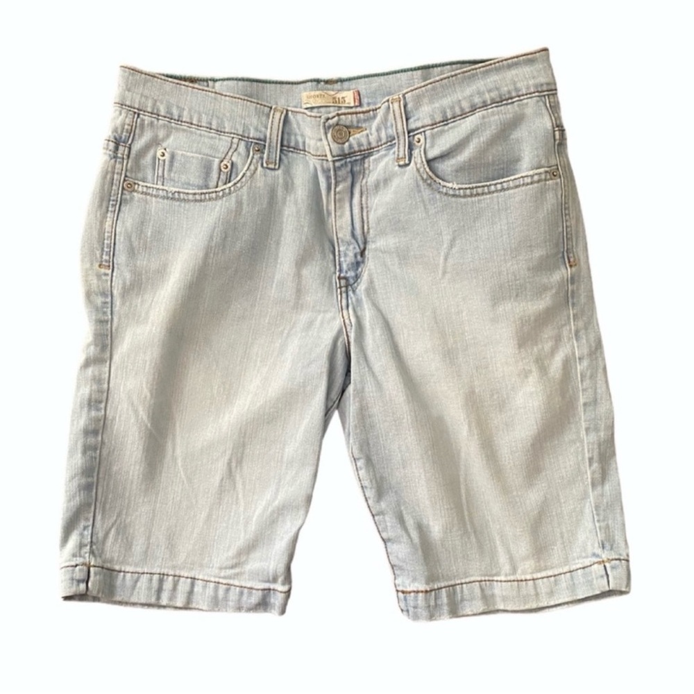 Levi's 515 Bermuda Shorts Light Blue Size 8